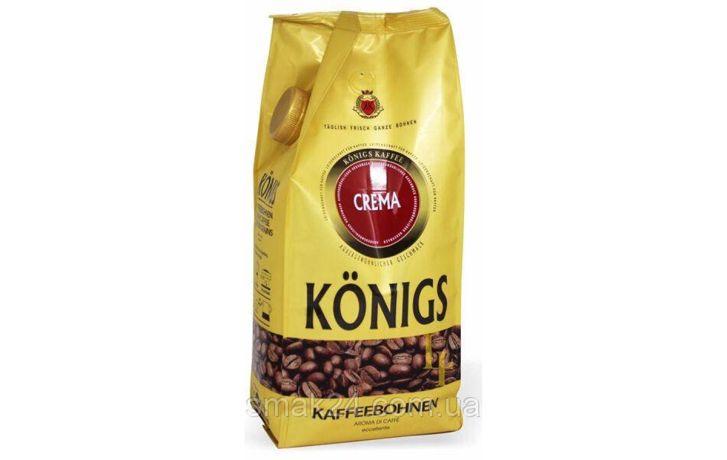 Кофе в зернах Konigs Crema  1кг Германия