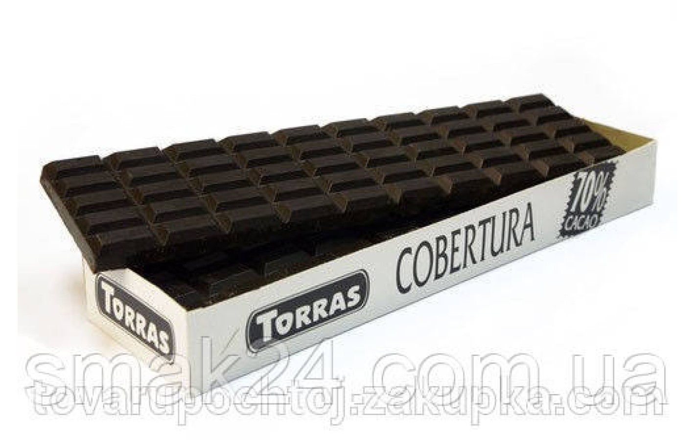 Шоколад черный Cobertura Torras 70% какаоИспания 900г