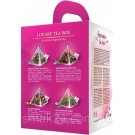 Подарочный набор 4 сорта чая Lovare Impression tea box с фирменной чашкой