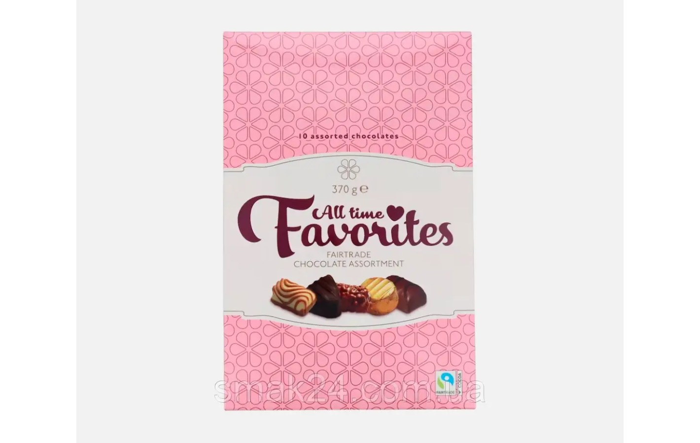Шоколадні цукерки Асорті All Time Favorites Fairtade 370 г Нідерланди