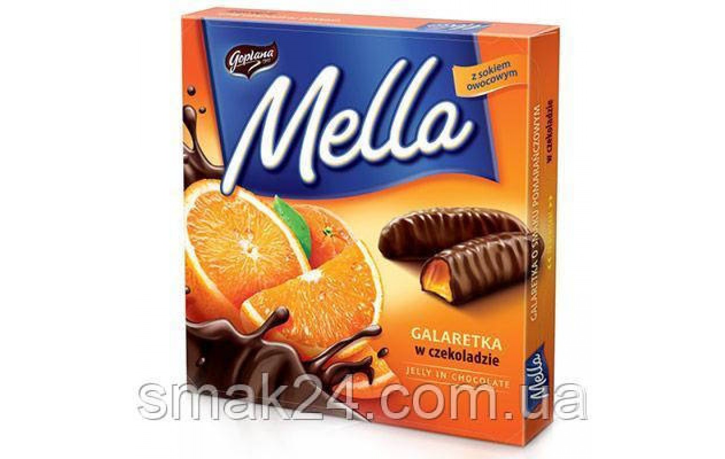 Конфеты шоколадные Galaretka Mella с вишневым соком Magnetik Польша 190г