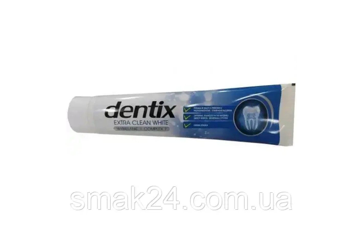 Зубная паста Отбеливающая Dentix EXTRA CLEAN WHITE  125 мл Польша