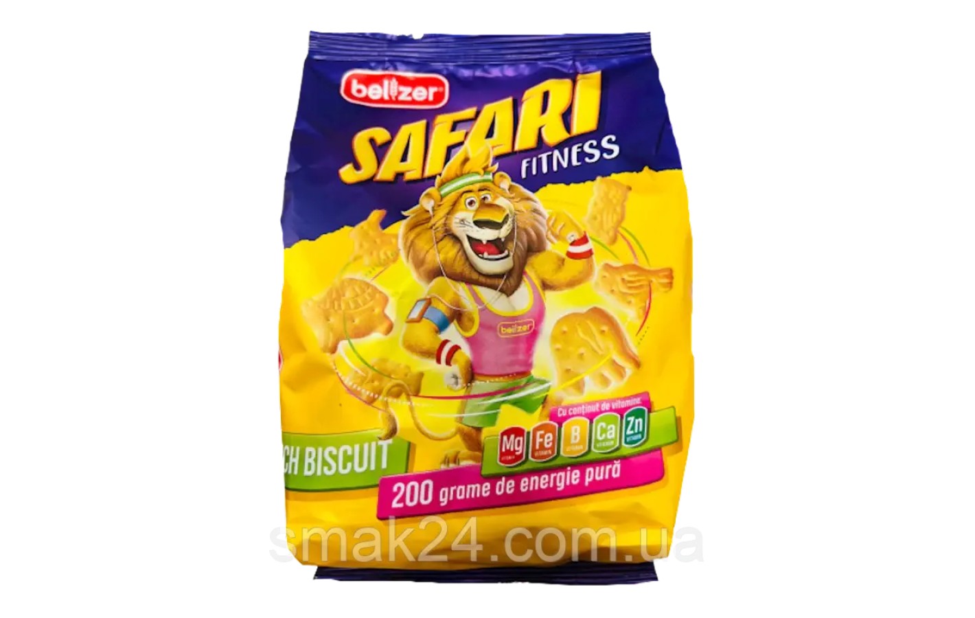Печиво крекер Сафарі Фітнес BelZer Safari Fitness 200г Молдова