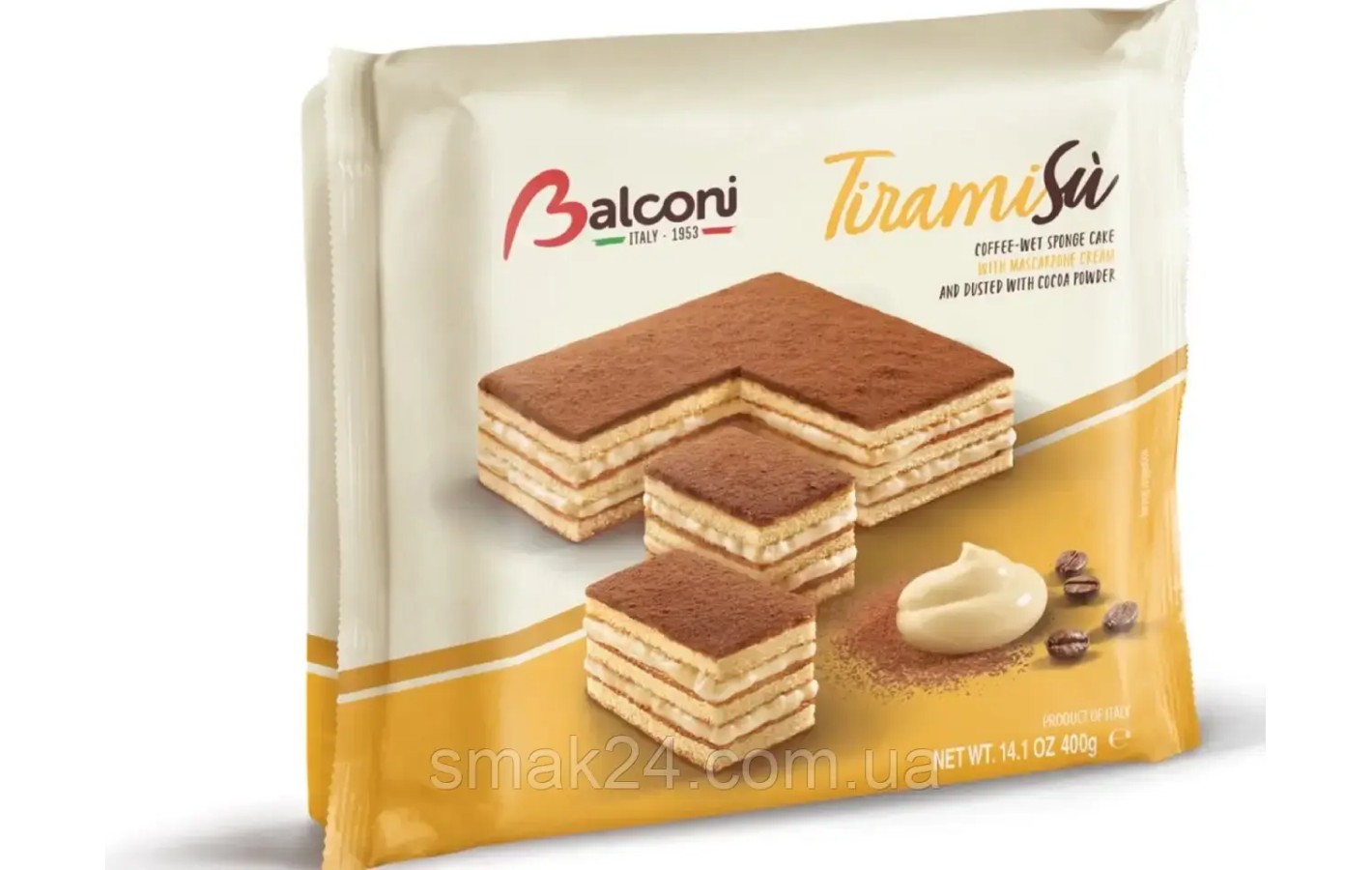 Торт Тірамісу Balconi Tiramisu 400г Італія