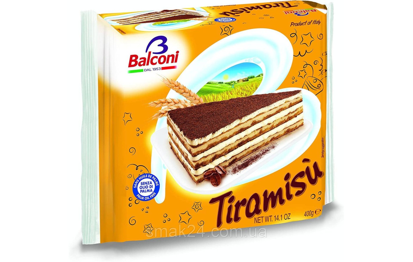 Торт Тірамісу Balconi Tiramisu 400г Італія