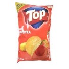 Чипсы со вкусом сметаны с зеленью TOP Smak Serek Fromage 170г Польша
