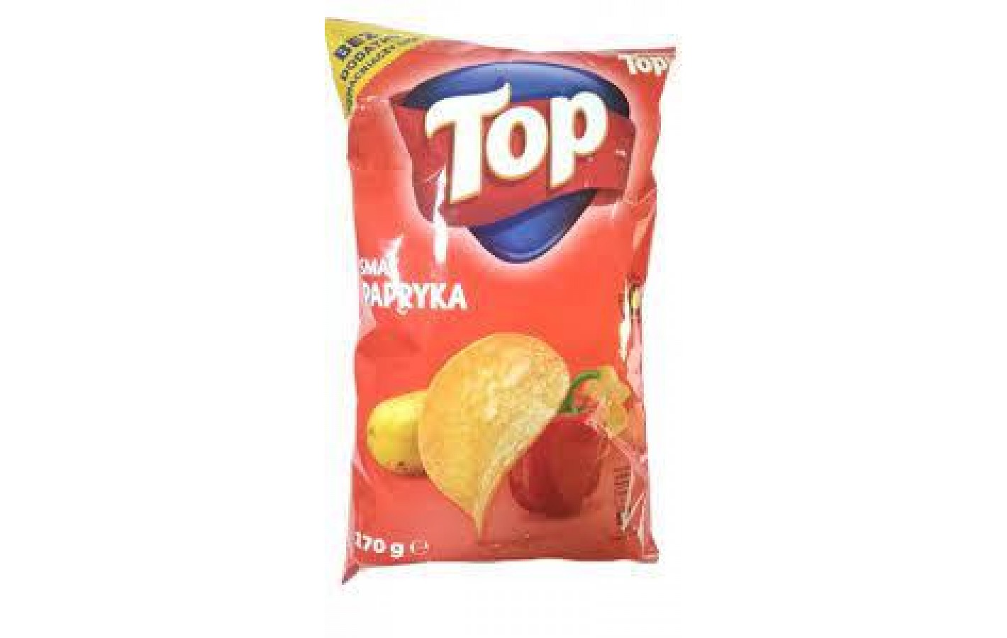 Чипсы со вкусом сметаны с зеленью TOP Smak Serek Fromage 170г Польша