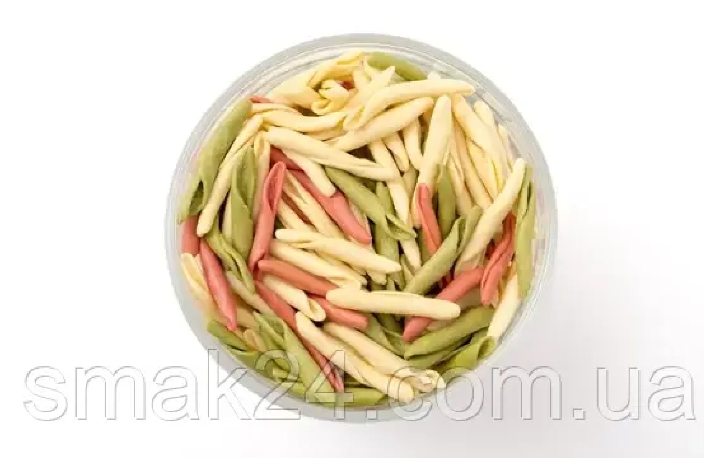 Макаронные изделия Фусилли с томатом и шпинатом ITALIAMO Fusilli pugliesi Tris 500г Италия