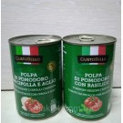 Томаты кусочками с луком и чесноком Gusto Bello Polpa di pomooro 400г Италия