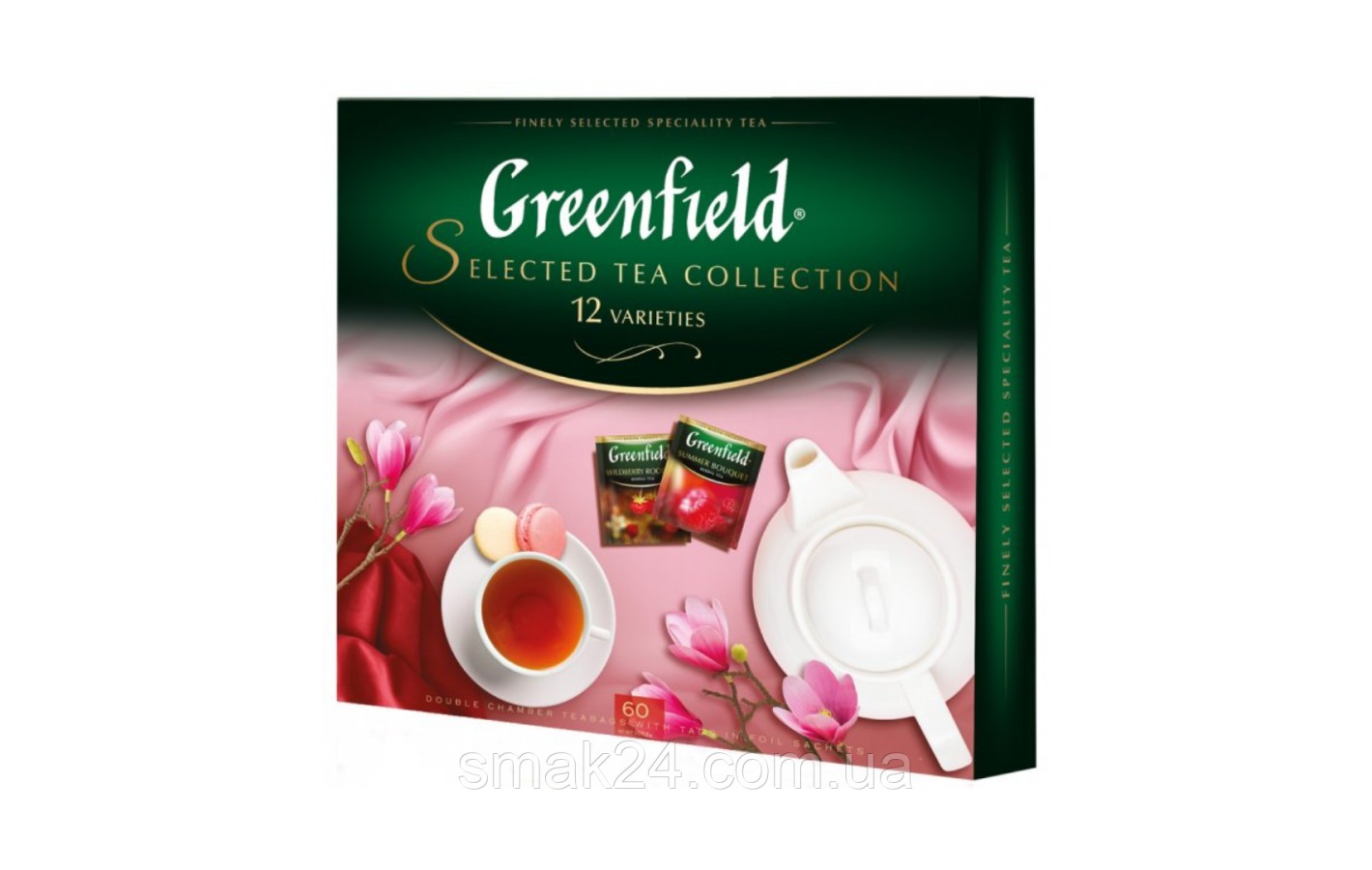 Набор из 12 сортов чая Greenfield «Selected Tea Collection» (60пакет.) 107,5г