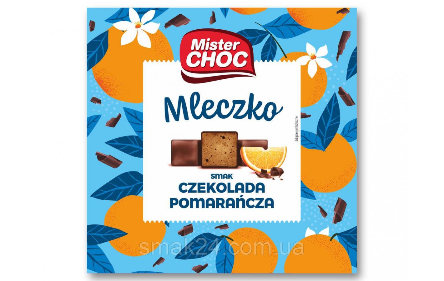 Конфеты Птичье молоко с Шоколадно-Вишневым вкусом MISTER CHOC Mleczko czekolada wisnia 380г Германия