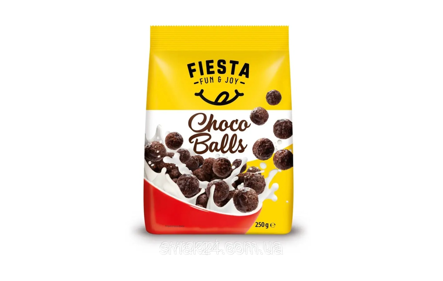 Шоколадні зернові кульки Fiesta Choco Balls 250г Польща