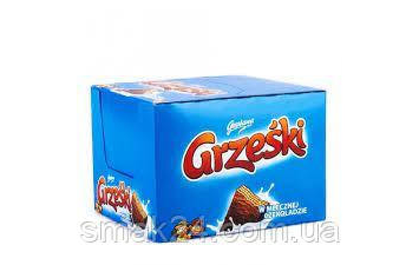 Вафлі в молочному шоколаді Супер Мікс Grzeski Goplana Super Mix (10x36г) 360 г Польща