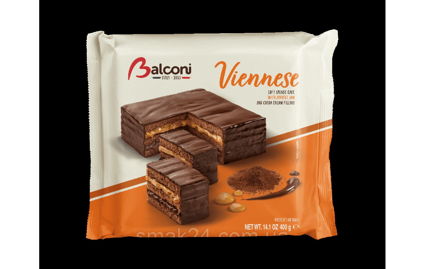 Торт Віденський Balconi Viennese 400г Італія