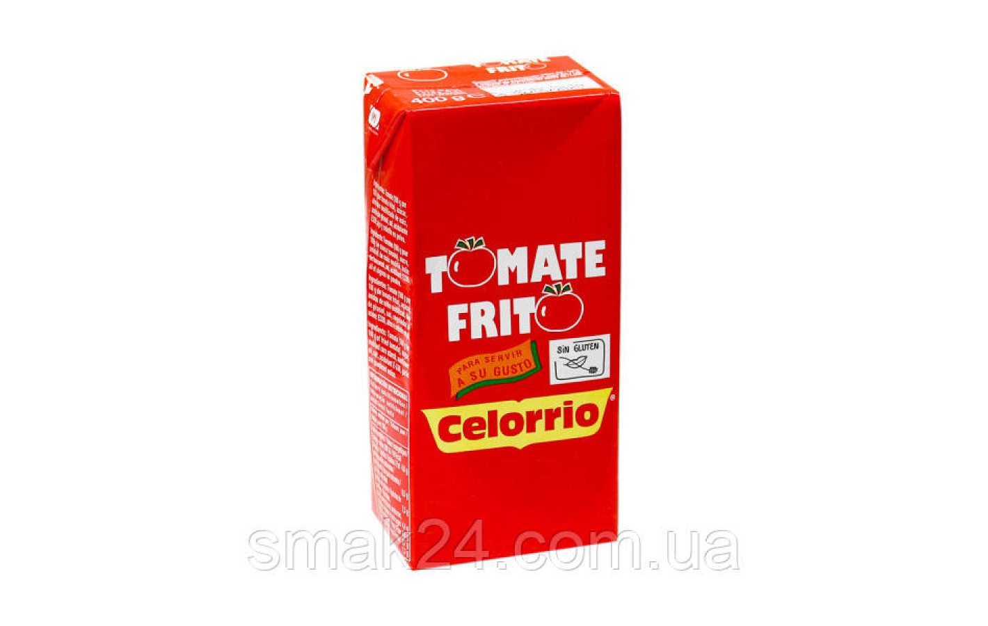 Томатное пюре из жаренных помидор БЕЗ ГЛЮТЕНА Celorrio Tomate Frito 400г Испания