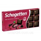 Шоколад чорний із журавлинним кремом Schogetten Dark Chocolate Cranberry 100 г, Німеччина