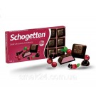 Шоколад чорний із журавлинним кремом Schogetten Dark Chocolate Cranberry 100 г, Німеччина