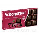 Шоколад чорний із журавлинним кремом Schogetten Dark Chocolate Cranberry 100 г, Німеччина