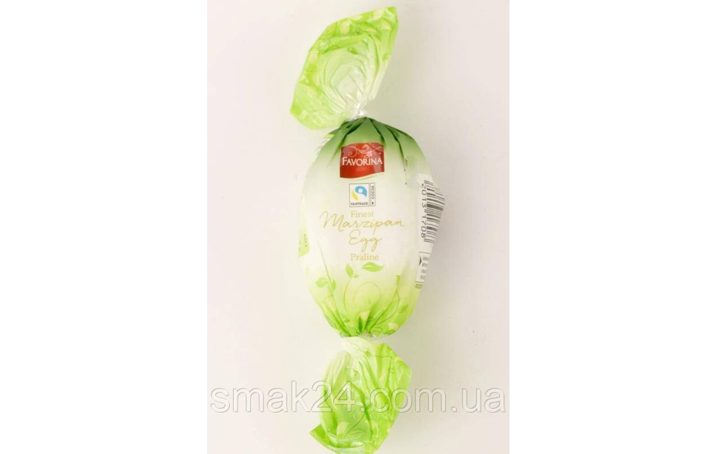 Яйце Марципан з лісовим горіхом у чорному шоколаді Favorina Marzipan Egg Praline 100г Германия