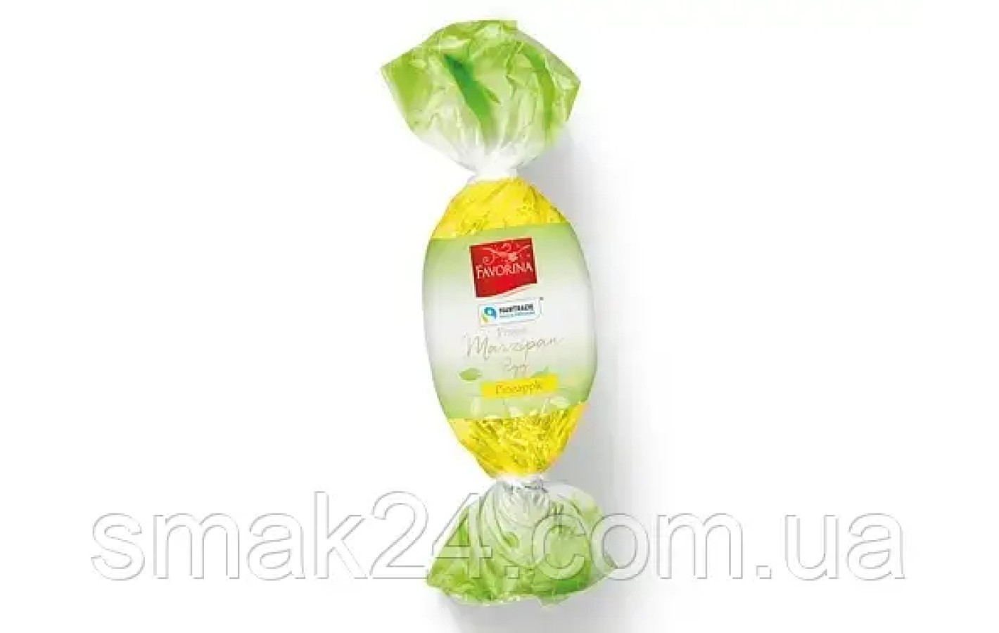 Яйце Марципан з ананасом у молочному шоколаді Favorina Marzipan Egg Pineapple 100г Германия
