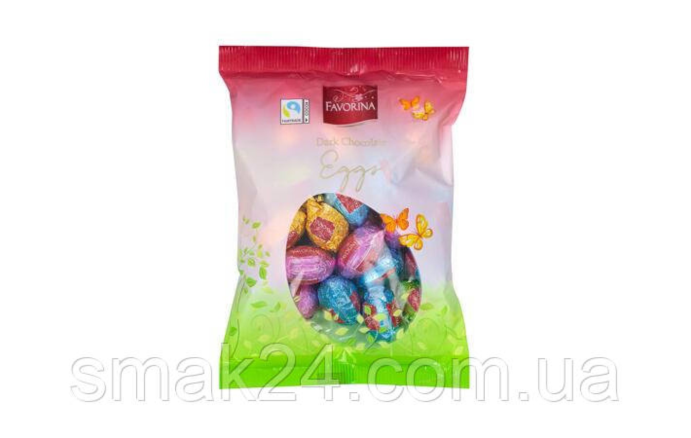 Шоколадные яйца в темном шоколаде Favorina Schokoladen Eier 200г Германия