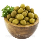 Зеленые оливки с косточкой Eftelya Yesil Zeytin 370г Турция