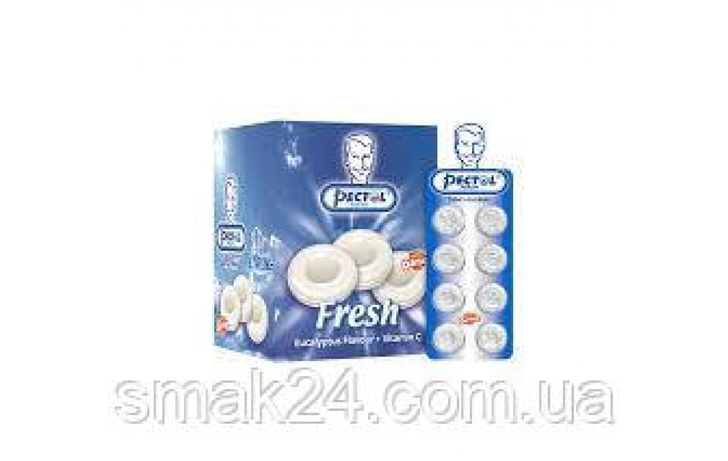 Льодяники Трав'яний смак + вітамін C Pectol Herbal Flavour + Vitamin C Damel 20 г Іспанія