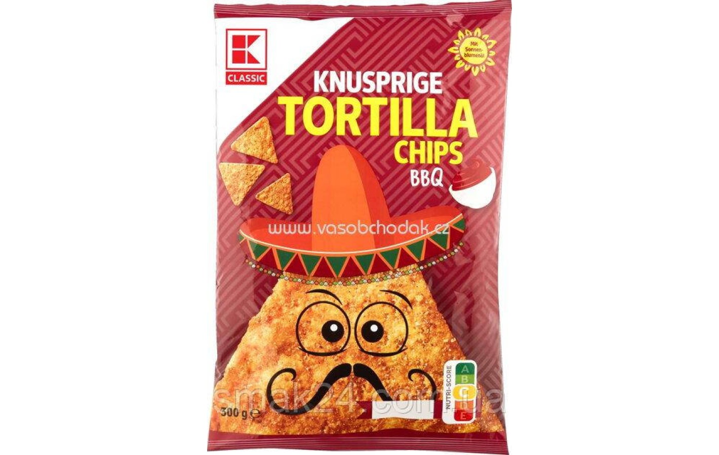 Чіпси кукурудзяні барбекю Knusprige Tortilla Chips BBQ 150г Німеччина