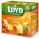 Чай с ананасом и грушей Loyd Pineapple&Pear 20 пирамидок (40г) Польша