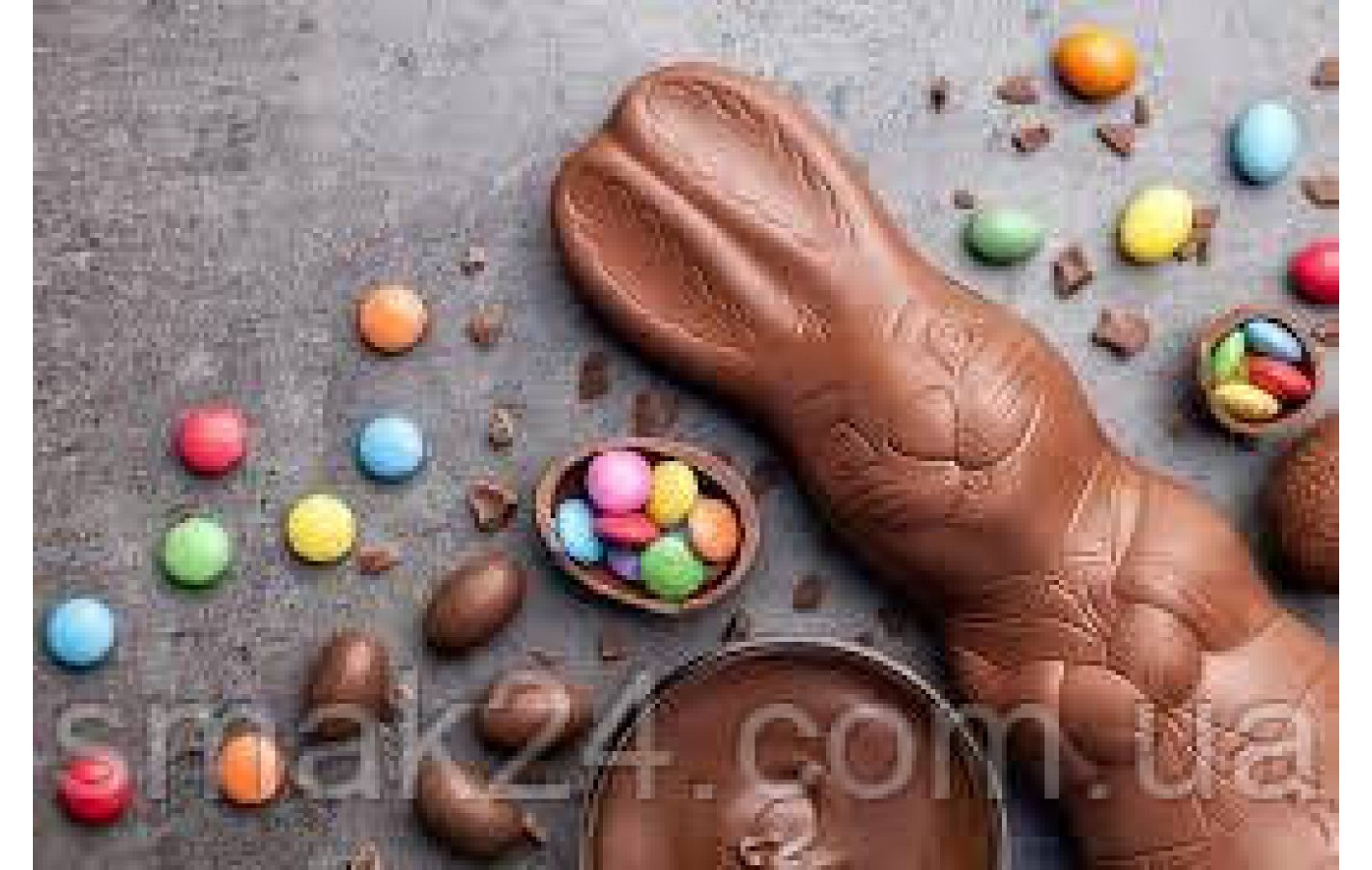 Шоколадный заяц Chocolate Easter Bunny 150г Нидерланды
