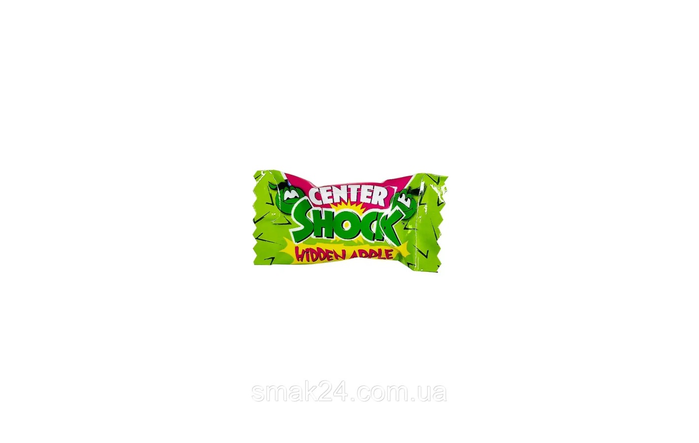 Жувальна гумка Center Shock Hidden Apple (кисле яблуко) 4г Італія