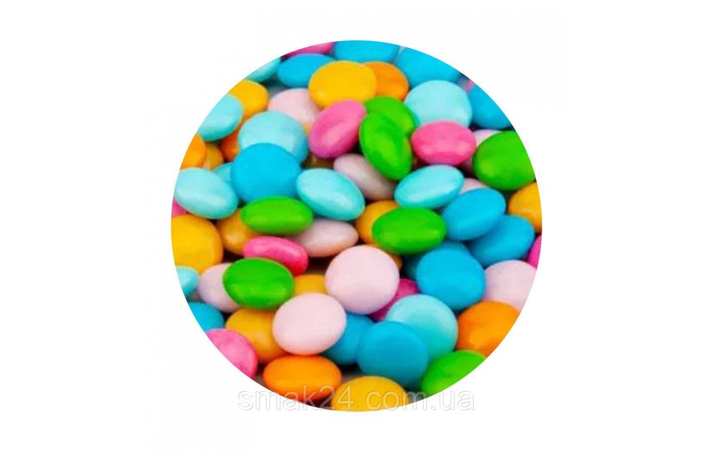Драже шоколадне у кольоровій глазурі Веселий Заєць БЕЗ ГЛЮТЕНА Easter Club 100 г Нідерланди