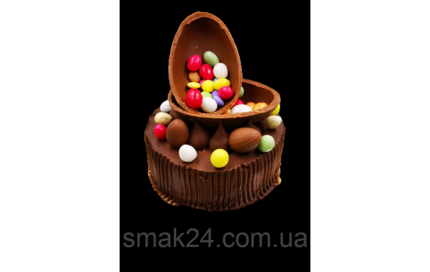 Шоколадное яйцо c начинкой из драже в цветной глазури Smarties Nestle 119г Швейцария