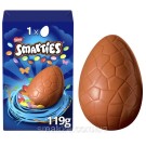 Шоколадное яйцо c начинкой из драже в цветной глазури Smarties Nestle 119г Швейцария