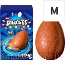 Шоколадное яйцо c начинкой из драже в цветной глазури Smarties Nestle 119г Швейцария