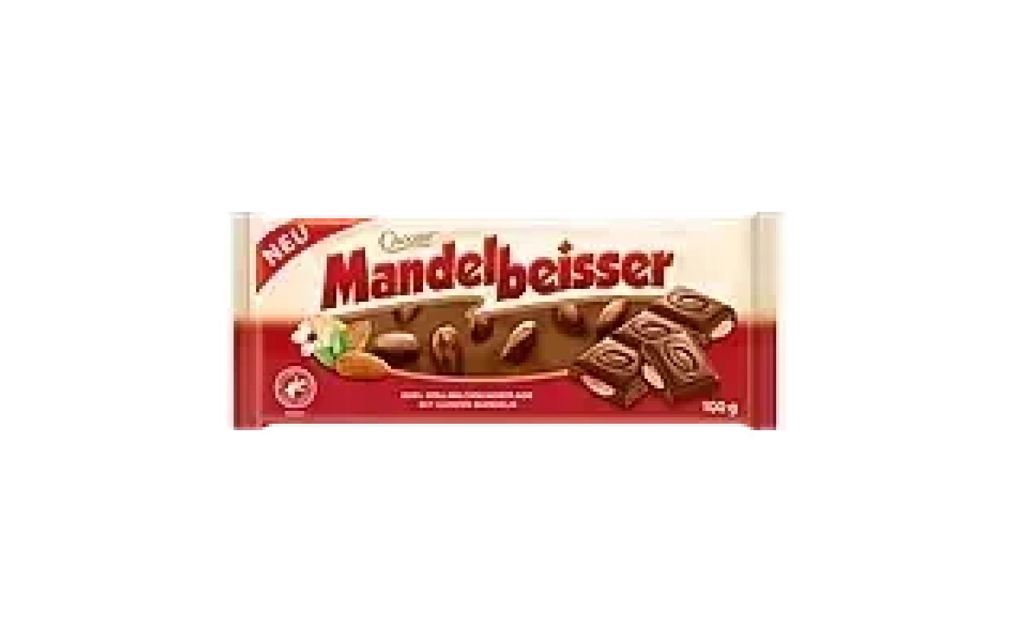Шоколад молочний з мигдалем Choceur Mandelbeisser 100 г Німеччина