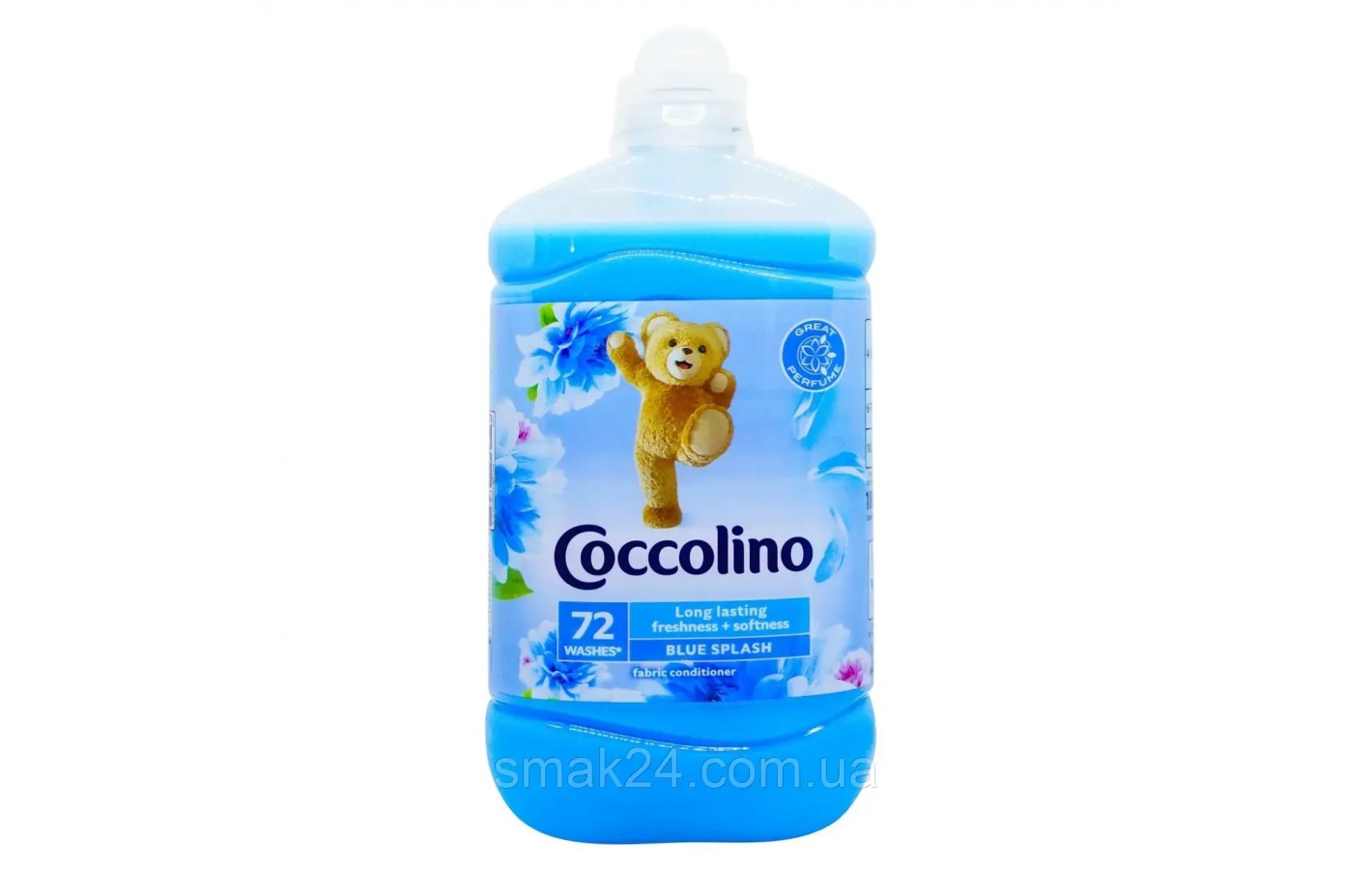 Кондиционер-ополаскиватель для белья Синий Всплеск Coccolino Blue Splash 3шт. х 1,8л Венгрия