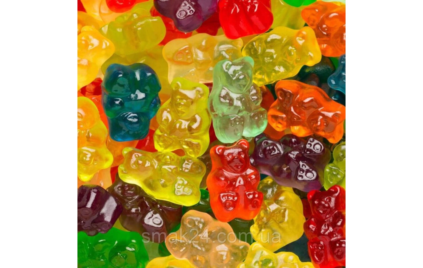 Желейні цукерки БЕЗ ГЛЮТЕНУ І ЛАКТОЗИ Jelly Mania Teddy Bears Jake 100г Іспанія