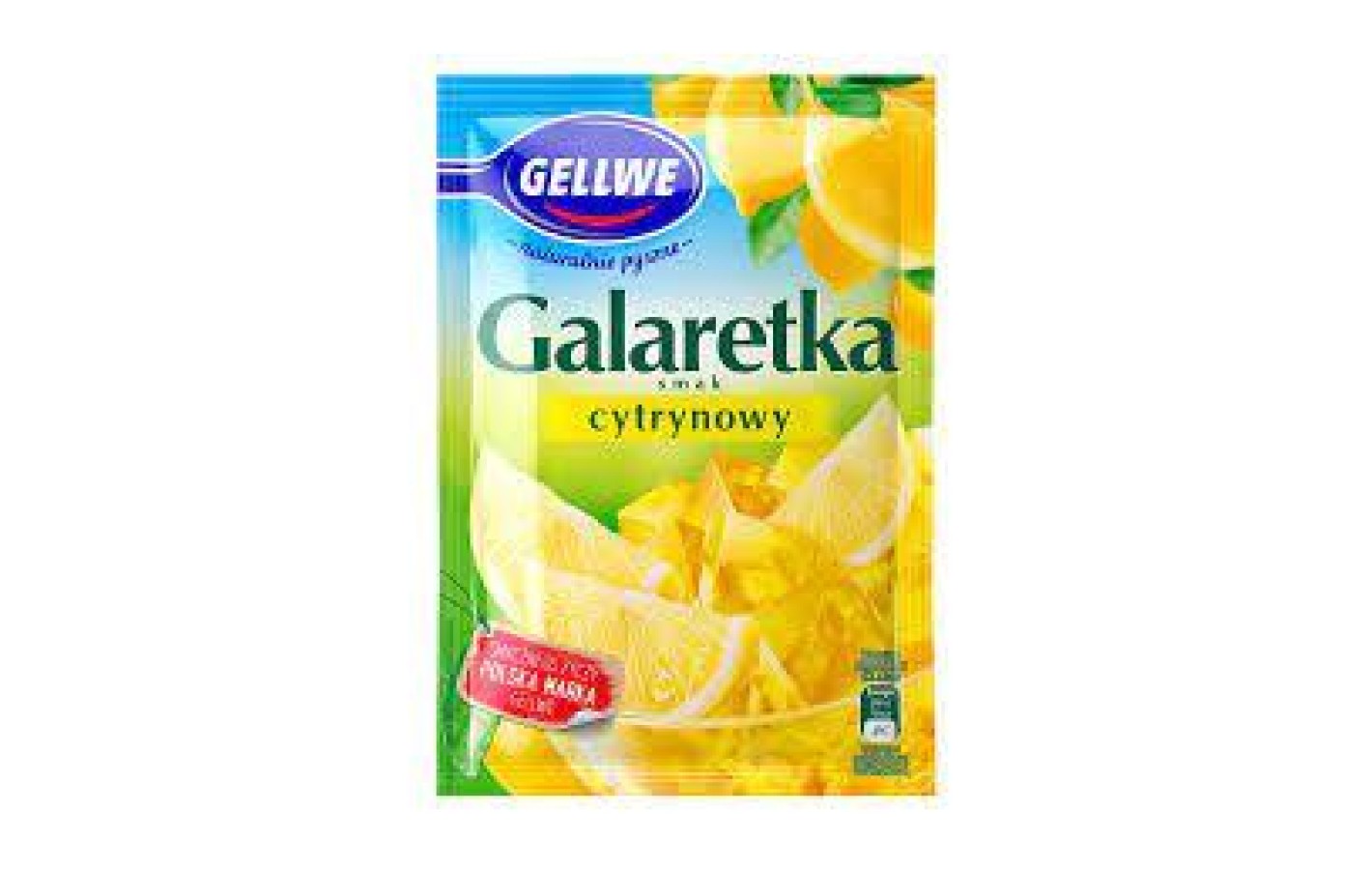 Желе (Galaretka) зі смаком лимона Gellwe Польща 72г
