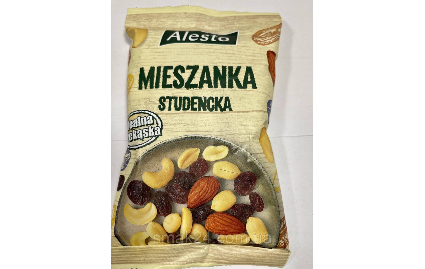 Смесь орехов и сухофруктов Alesto Mieszanka Studencka 200г Польша