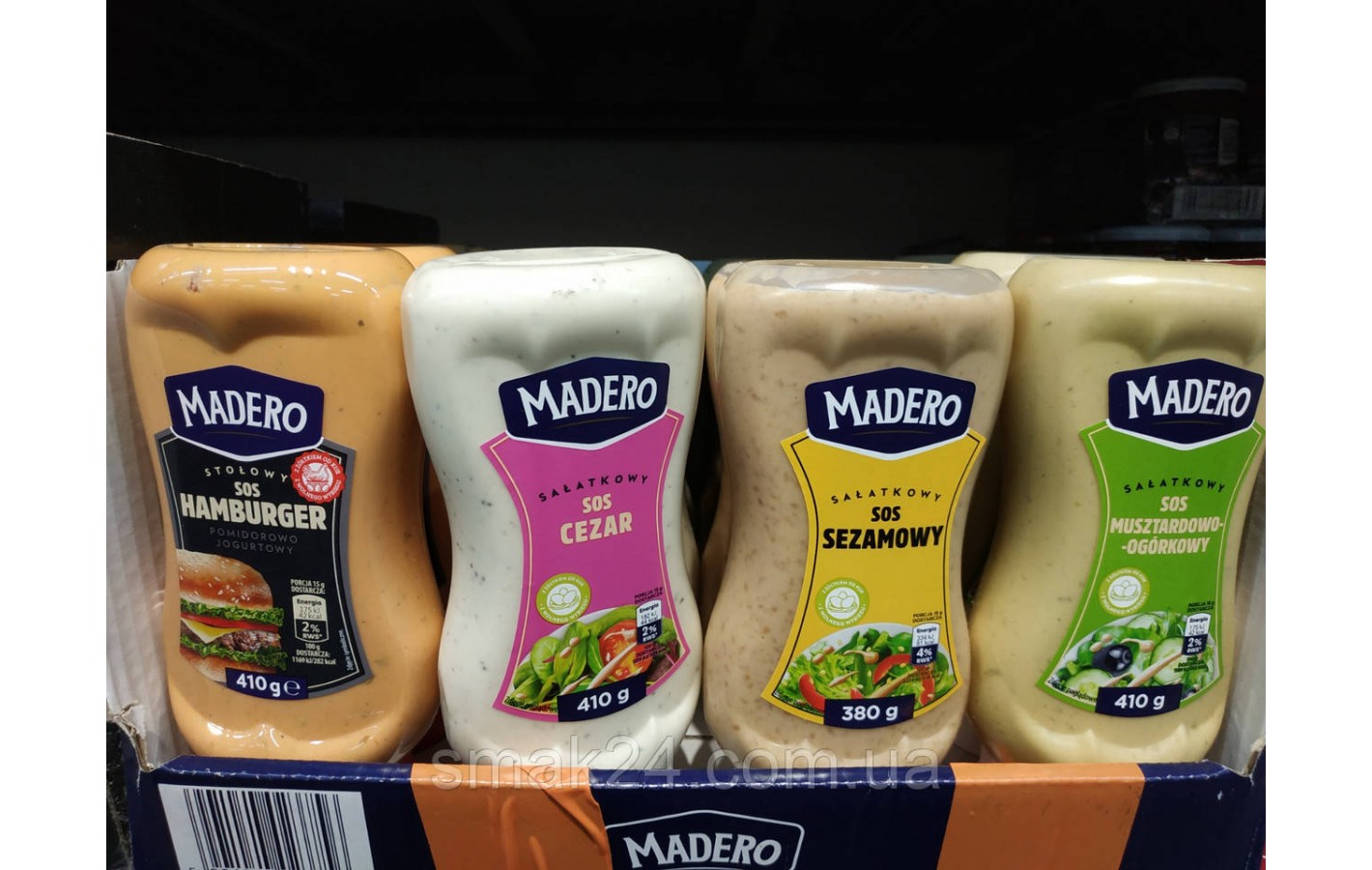 Соус салатний Цезар Madero Sos Salatkowy Cezar 410 г Польща