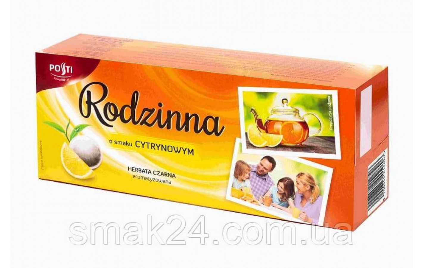 Чай черный  Классический пакетированный  Posti Rodzinna Klasyczna (80 шт х 1,4г) 112г Польша
