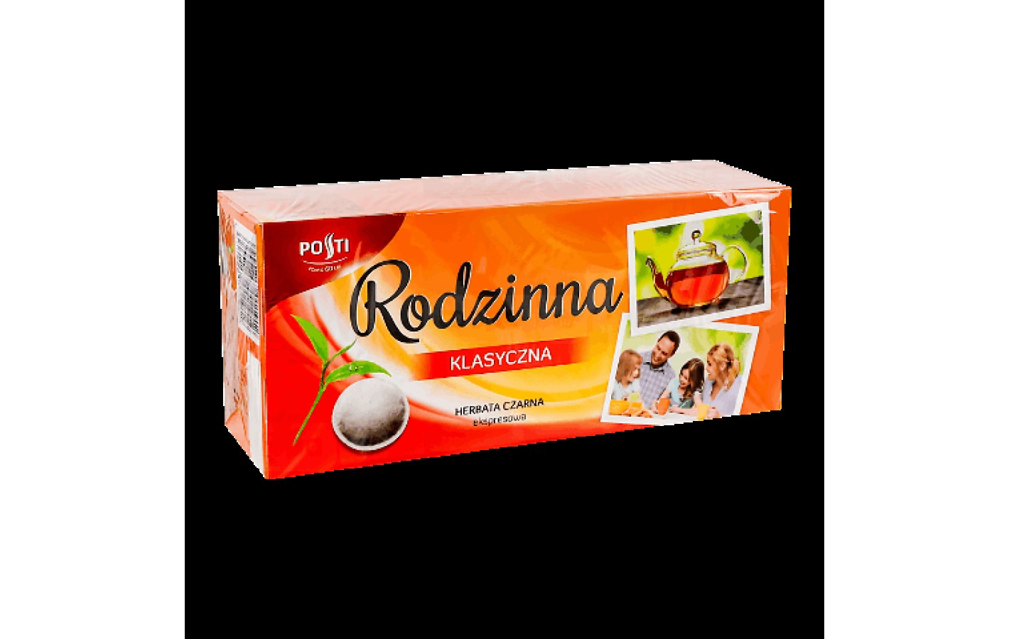 Чай черный  Классический пакетированный  Posti Rodzinna Klasyczna (80 шт х 1,4г) 112г Польша