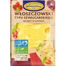 Сыр в пластинках Wloszczowa typu szwajcarskiego без консервантов 400г  Польша