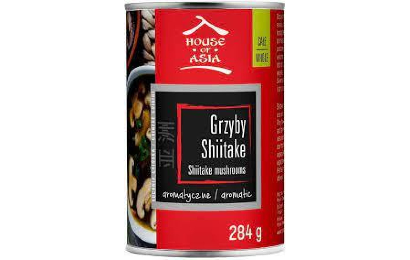 Гриби шиїтаке Grzyby Shiitake House of Asia 2846 Польща