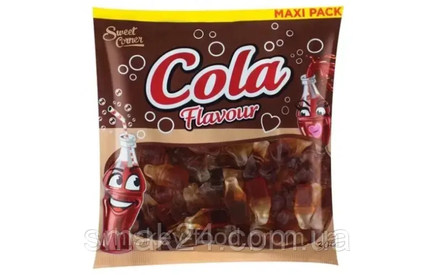 Желейні цукерки зі смаком коли Sweet Corner Smak Cola 300г Польща