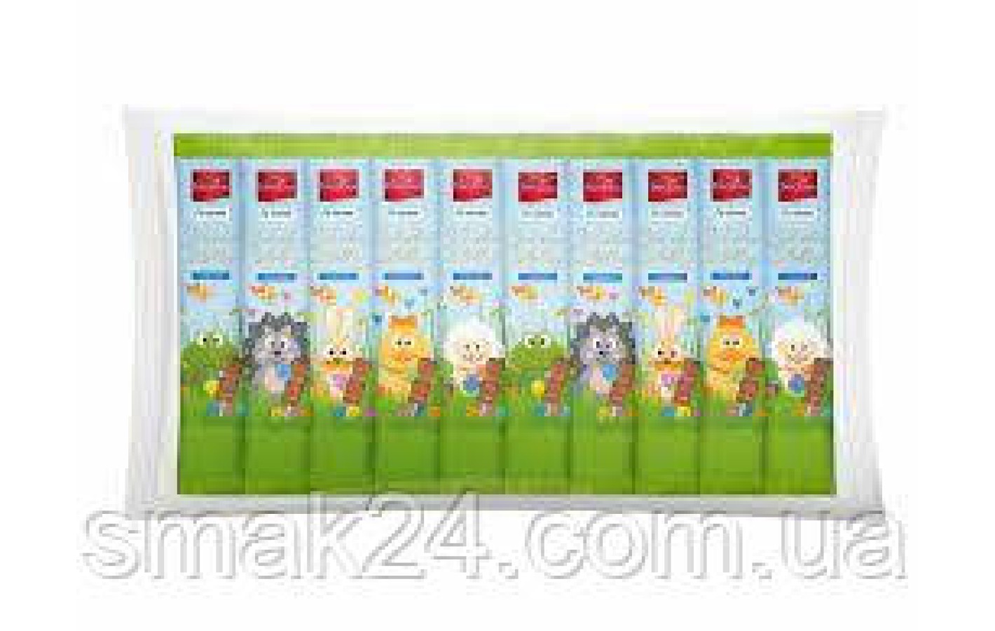 Шоколадный Зайчик на палочке Schoko Lolli Favorina Германия 15г