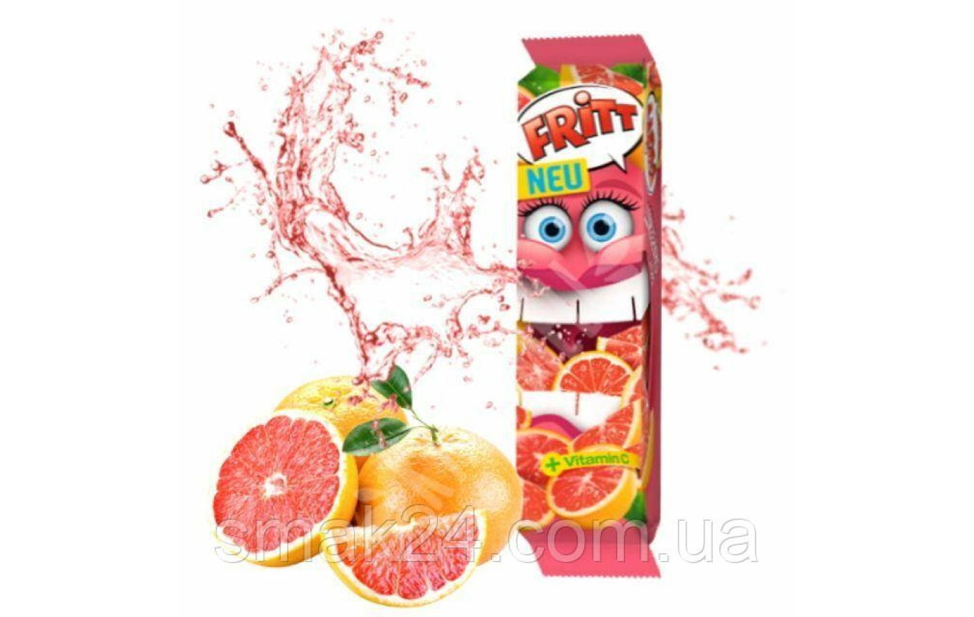 Желейные конфеты Fritt (жевательные) грейпфут Германия 70г