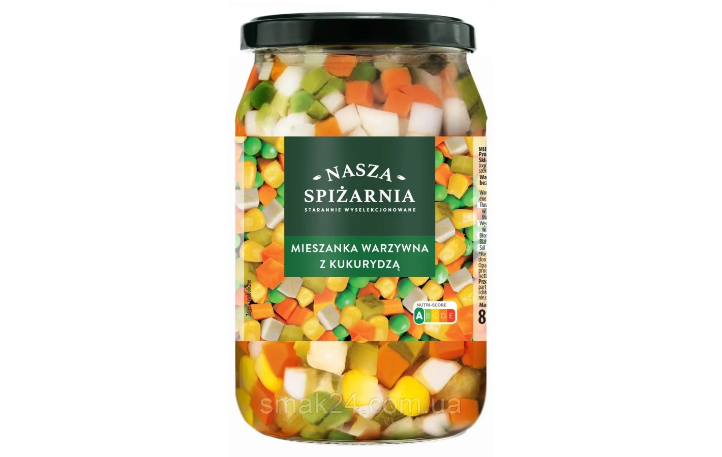 Овочевий мікс із кукурудзою Nasza Spizarnia 860г Польща