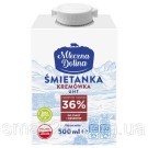 Вершки 36% Mleczna Dolina Smietanka Kremowka 500мл Польща